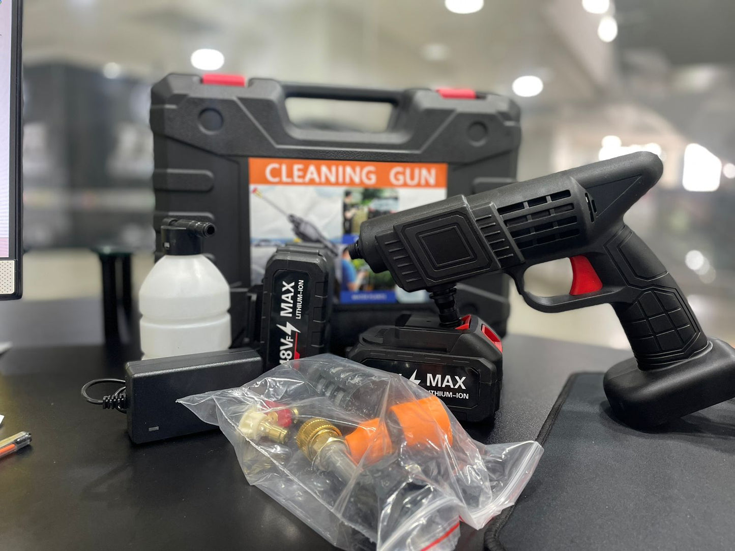 HIDROLAVADORA 2 BATERIAS 48V y 24V