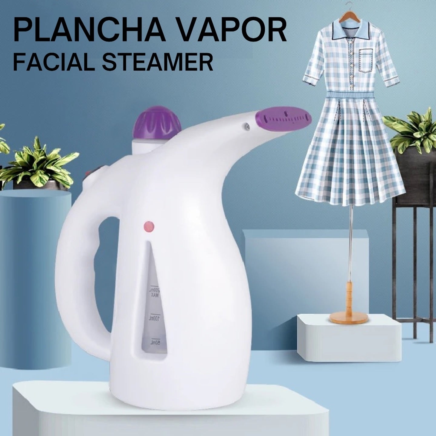 Plancha a vapor Sokany .