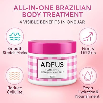 Adeus Crema Brasileña – Tratamiento Corporal Intensivo 300g