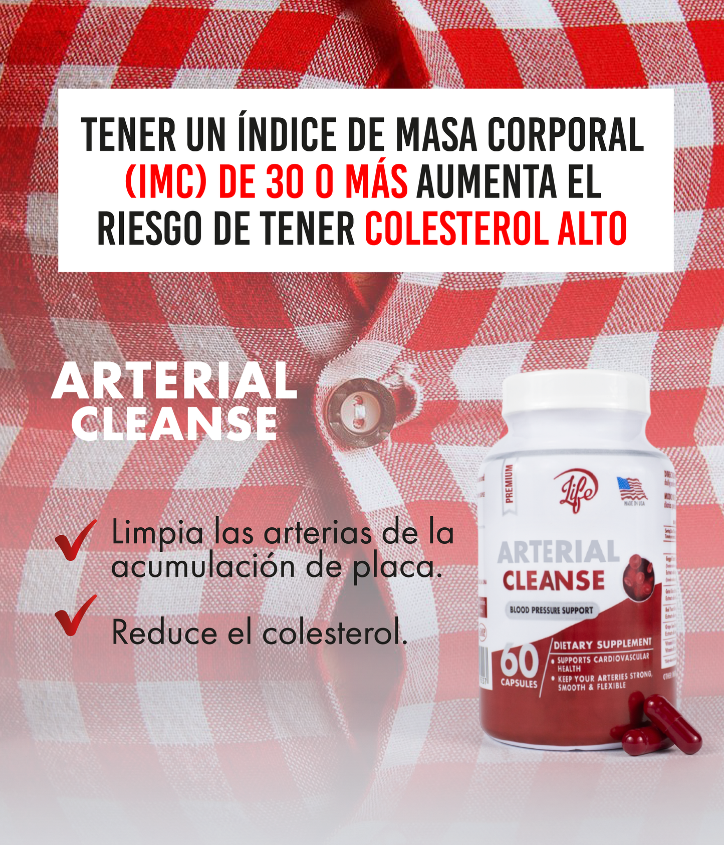 ARTERIAL CLEANSE 60 CAPSULAS