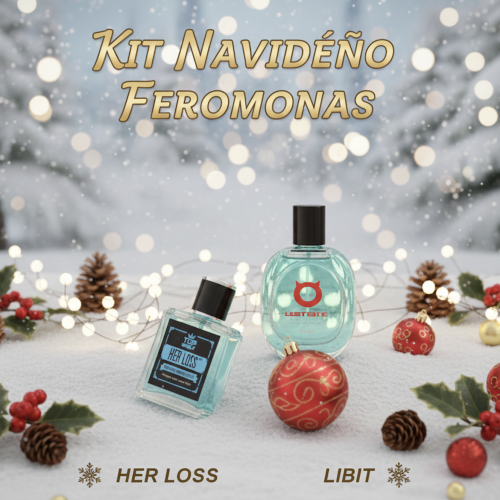 KIT NAVIDEÑO FEROMONAS - HER LOSS + LIBIHOT