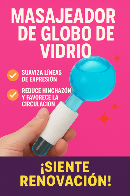 MASAJEADOR FACIAL BOLA DE CRISTAL