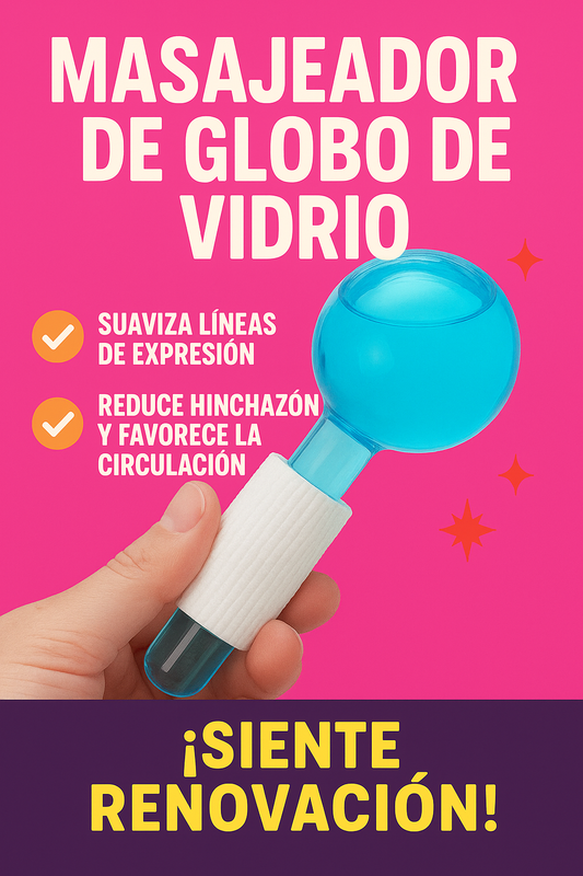 MASAJEADOR FACIAL BOLA DE CRISTAL
