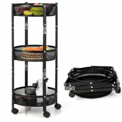 GRAN OFERTA-ORGANIZADOR REDONDO DE COCINA 3 NIVELES + ORGANIZADOR GIRATORIO DE ESPECIAS CON 18 TARROS