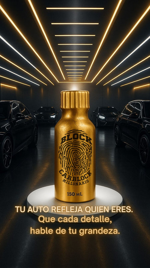 CARBLOCK PERFUME PARA AUTO AROMA MILLONARIO