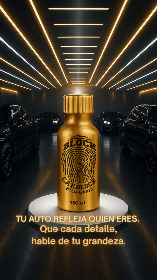 CARBLOCK PERFUME PARA AUTO AROMA MILLONARIO