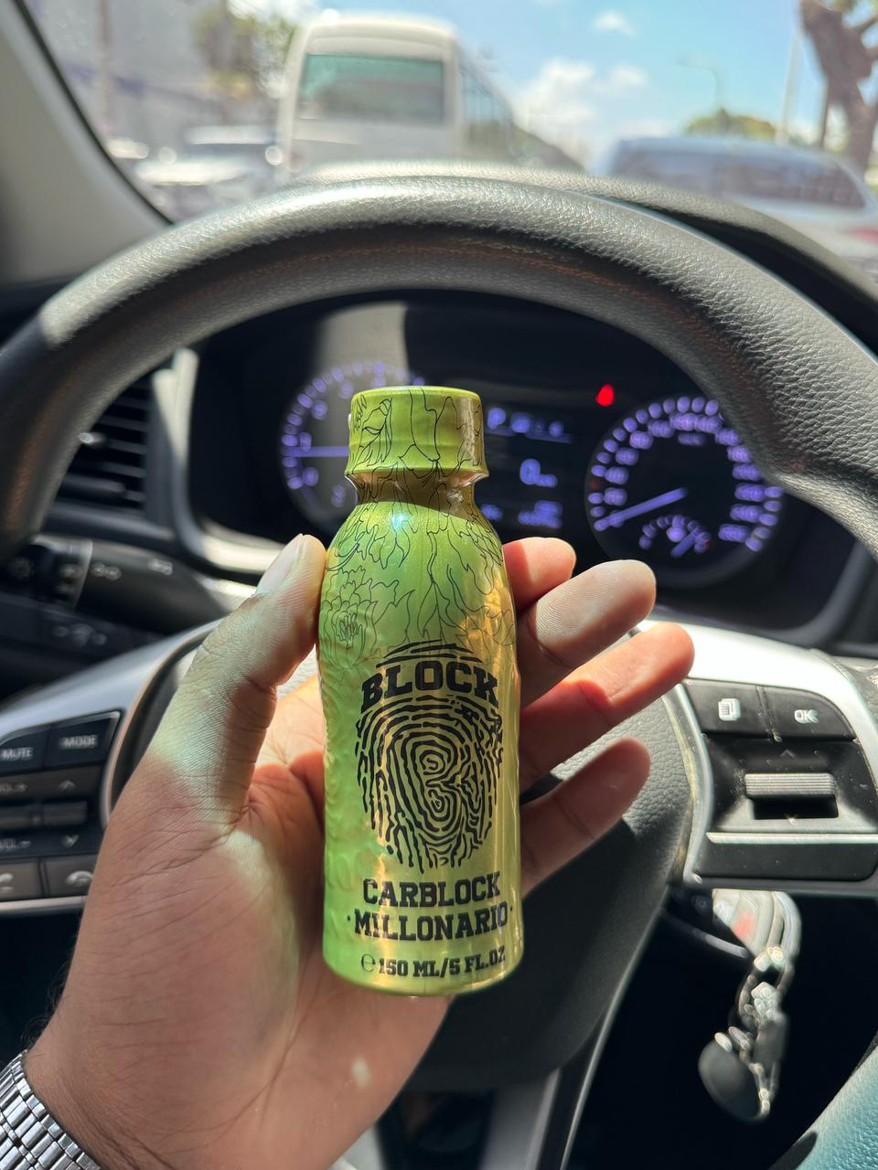 CARBLOCK PERFUME PARA AUTO AROMA MILLONARIO