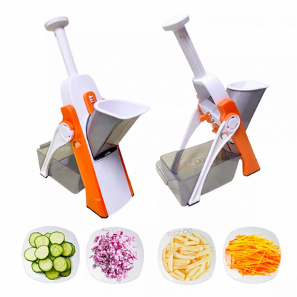 🔥 CORTADOR DE ALIMENTOS CON MANDOLINA - ¡OFERTA LIMITADA 48H!