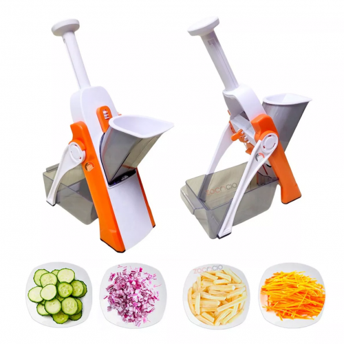 🔥 CORTADOR DE ALIMENTOS CON MANDOLINA - ¡OFERTA LIMITADA 48H!