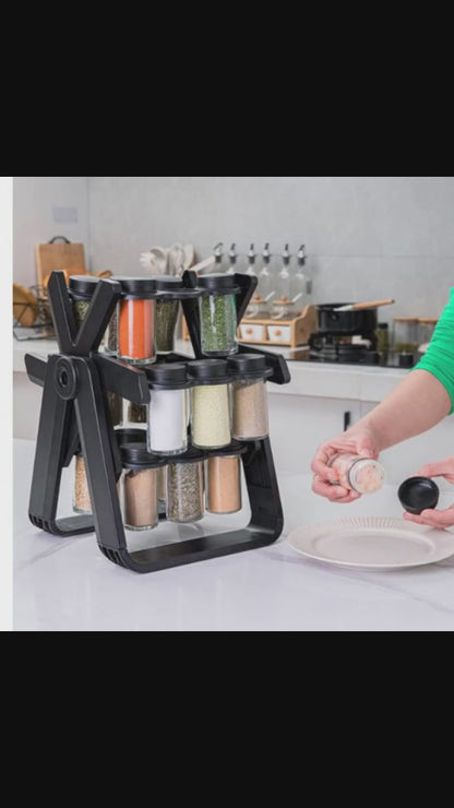 OFERTA IMPERDIBLE,DISPENSADOR DE ALIMENTOS SECOS 6 EN 1+ORGANIZADOR GIRATORIO Y DISPENSADOR DE PAEL