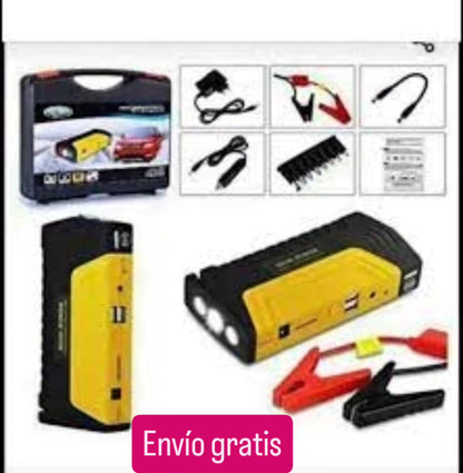 COMBO 2 en 1 JUMPER DE VEHICULO + BOMBA DE AIRE